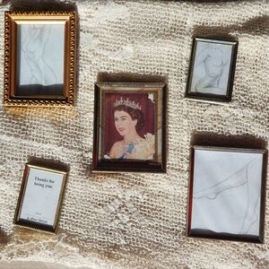 Bundle of Vintage Mini Frames x5